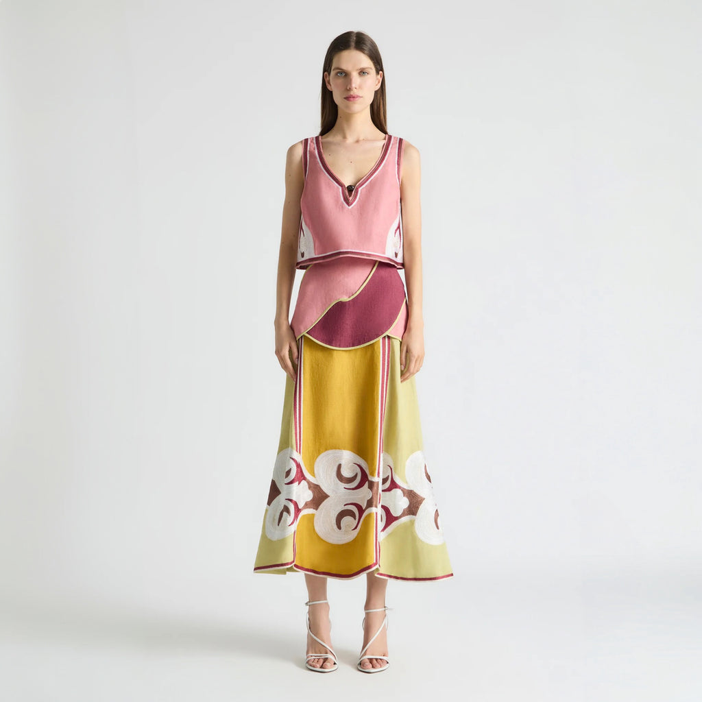 Antipodean - Twin Rivers Boxy Cami- Mauveglow (Copy)