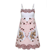 Antipodean Take It Easy Mini Dress - Rosewater
