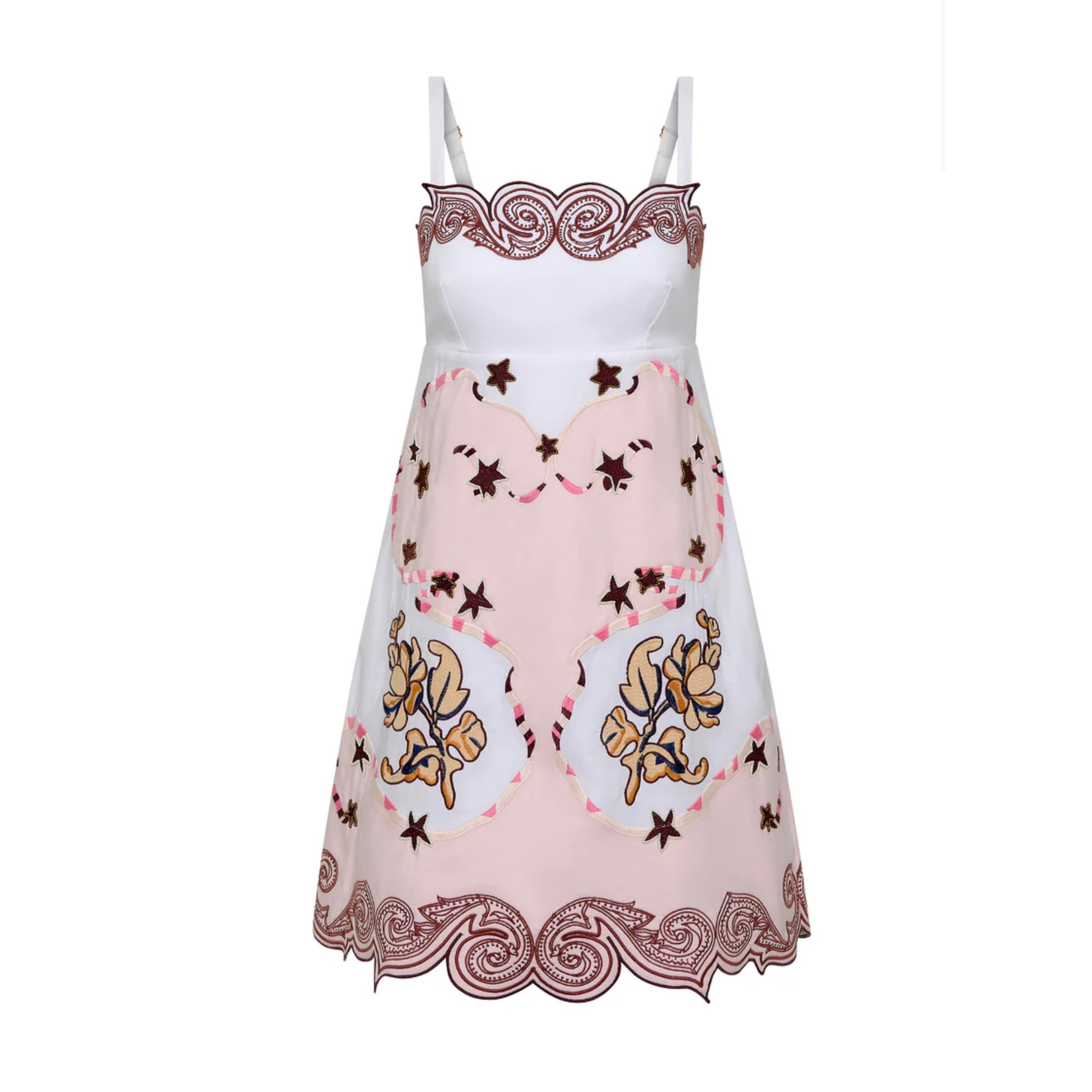 Antipodean Take It Easy Mini Dress - Rosewater