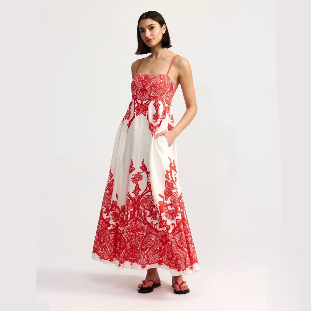 Aston Studio Rue Dress | Ruby Antique