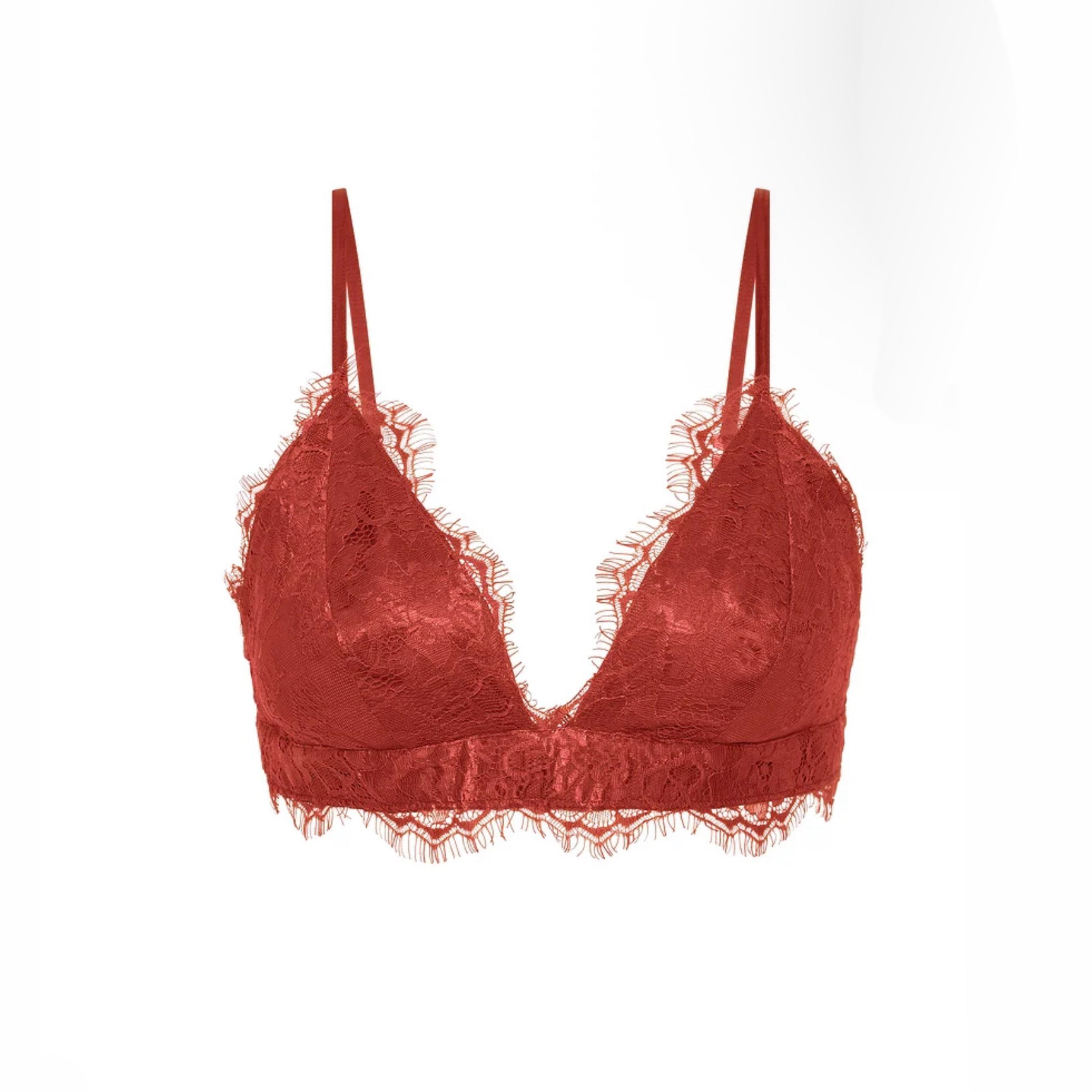 Antipodean Oceans Apart Bralette - Rust