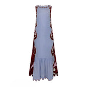 Antipodean - Twin Rivers Boat Neck Maxi Dress - Sea Glass
