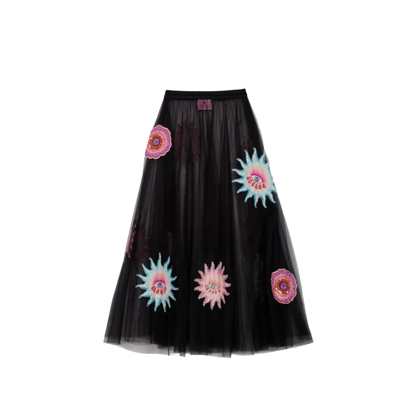 Mirage Black Tulle Skirt – Victoria Leivissa