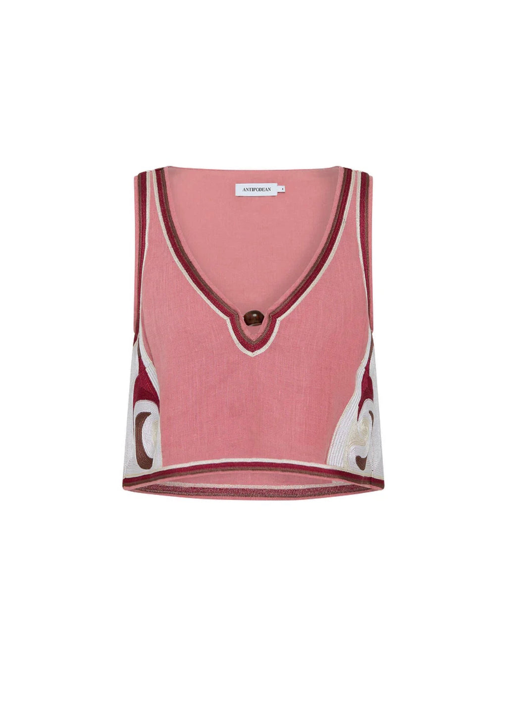Antipodean - Twin Rivers Boxy Cami- Mauveglow (Copy)