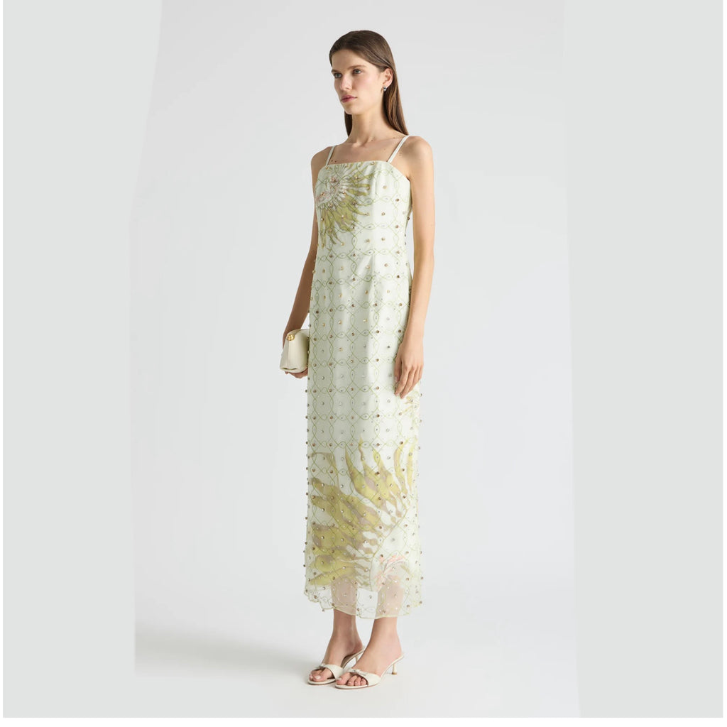 Antipodean Antipodean Freefall Structured Tube Dress - Porcelain