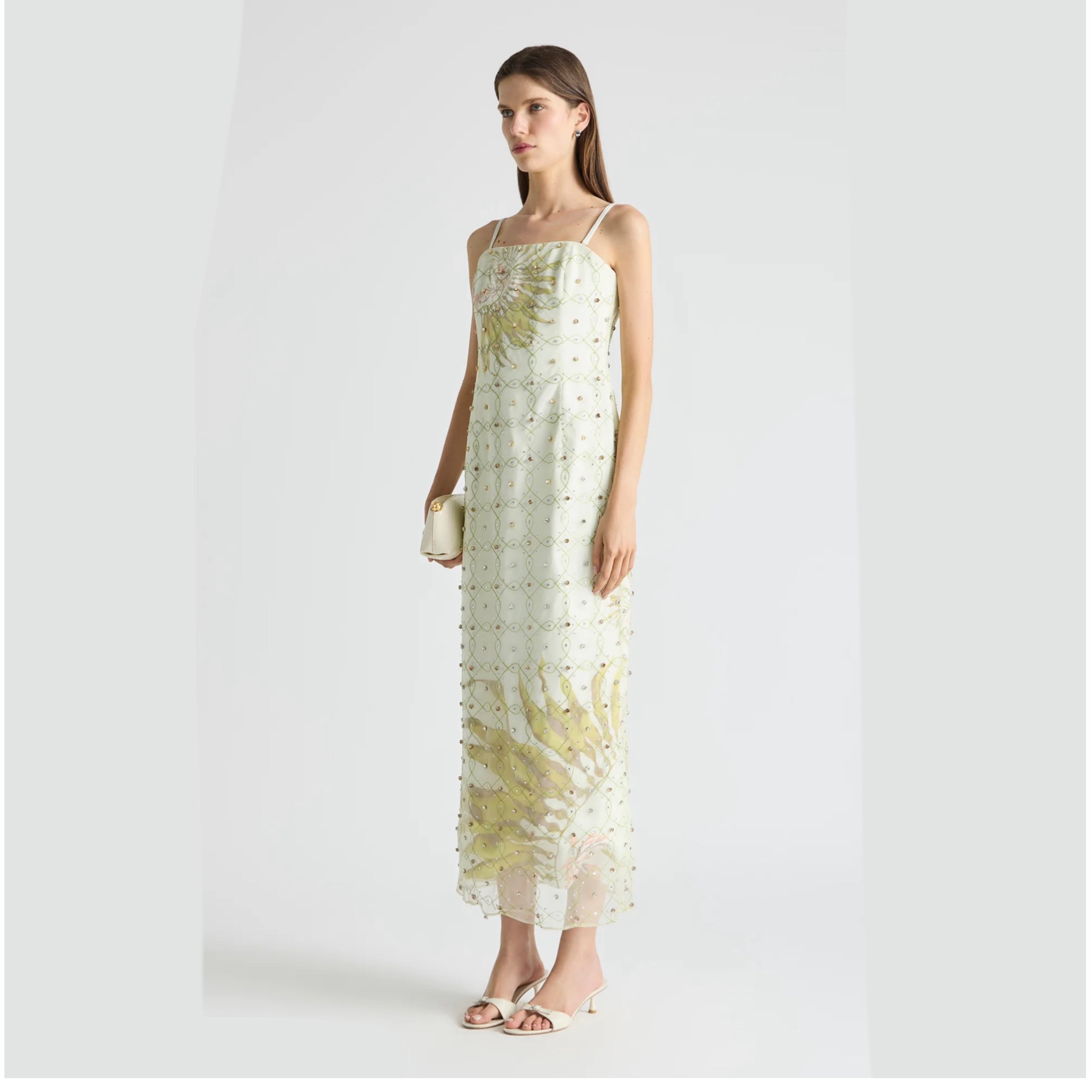 Antipodean Antipodean Freefall Structured Tube Dress - Porcelain