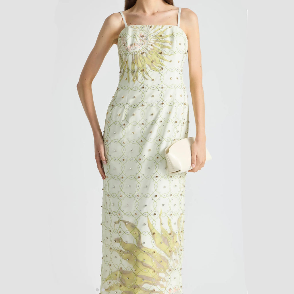 Antipodean Antipodean Freefall Structured Tube Dress - Porcelain