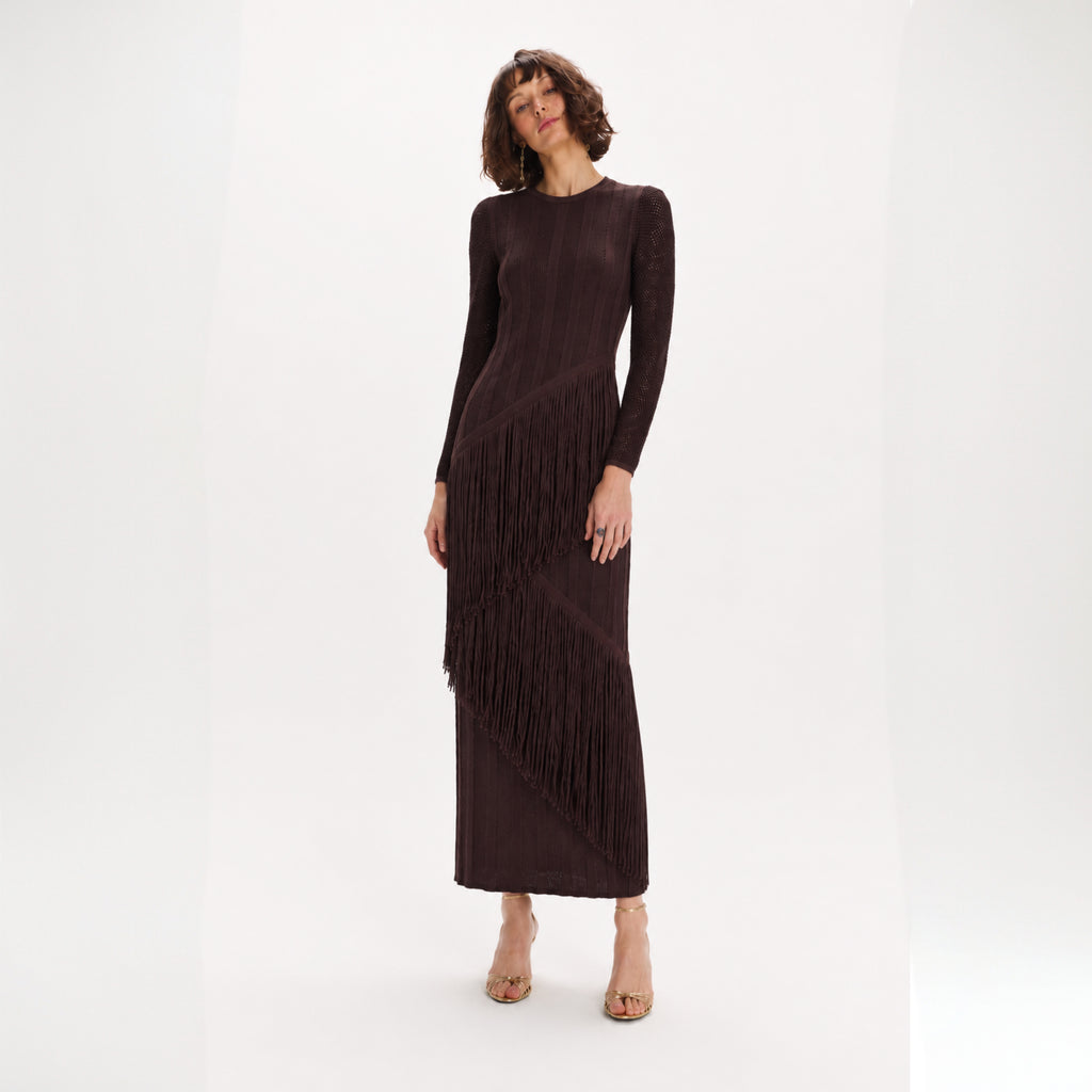 Carolina K Hunter Dress | Brown