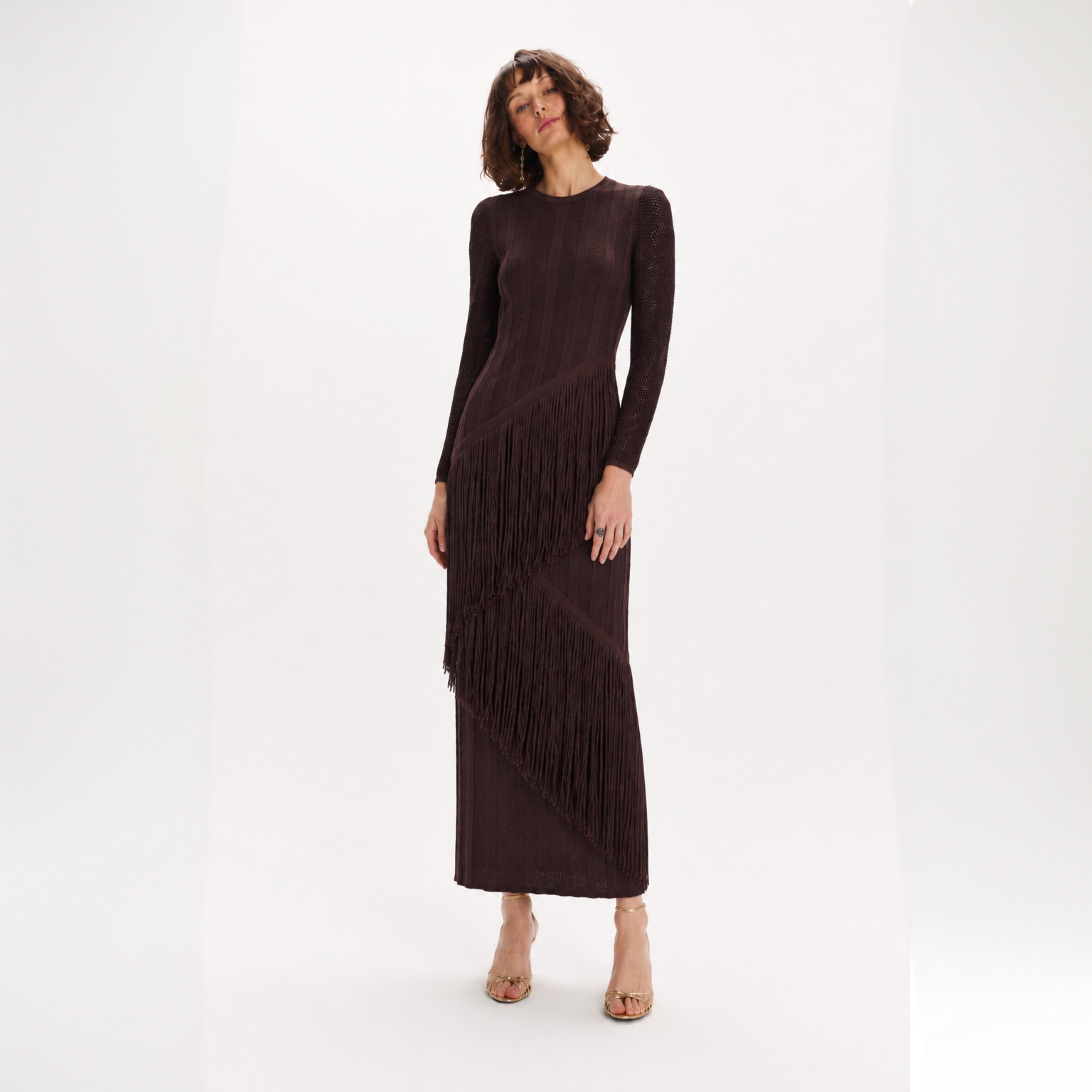 Carolina K Hunter Dress | Brown