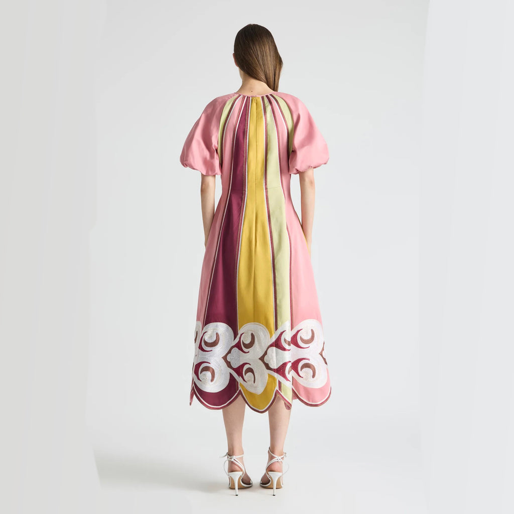 Antipodean - Twin Rivers Curve Panel Maxi Dress