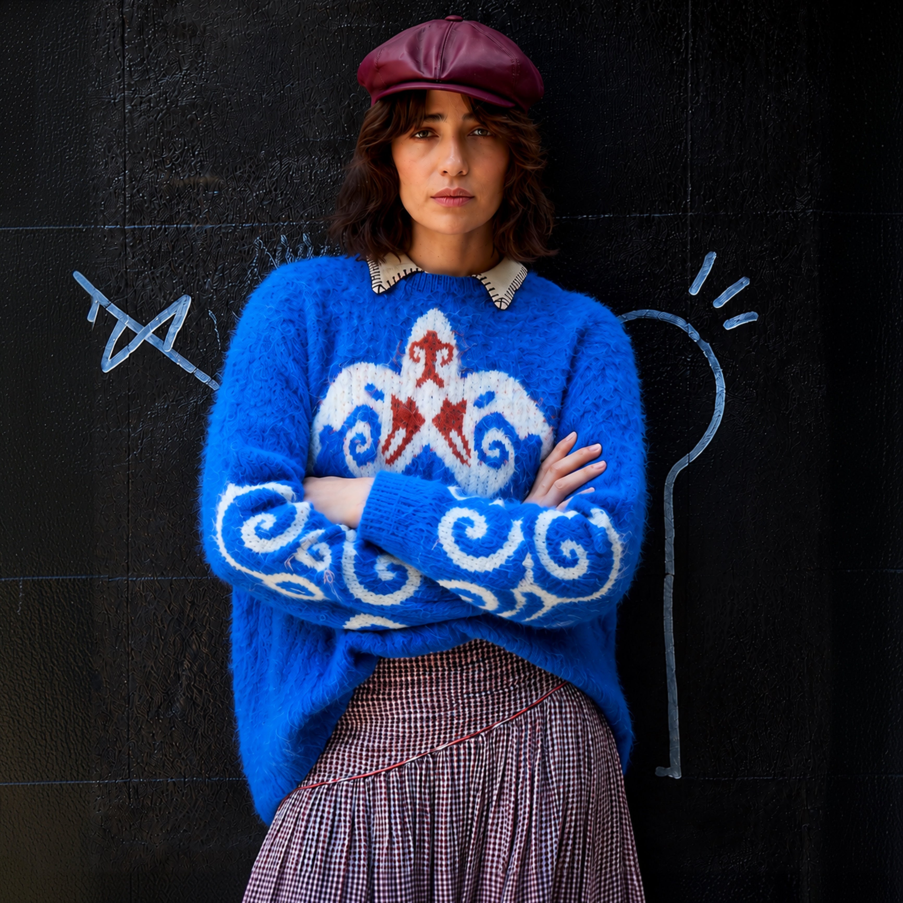 Folklore Sweater Dress