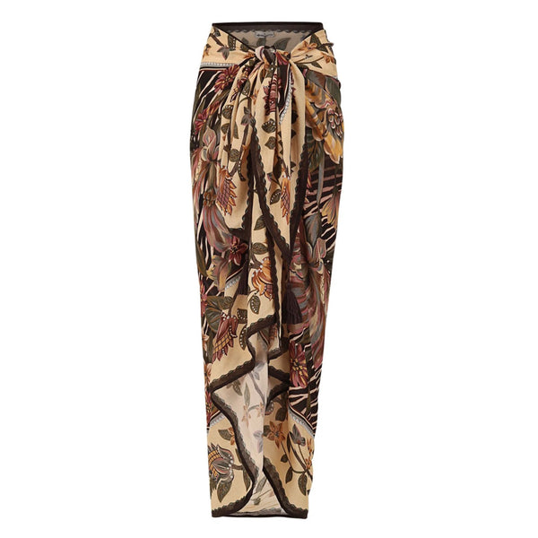 Agua Bendita | Marine Pareo Cover-up