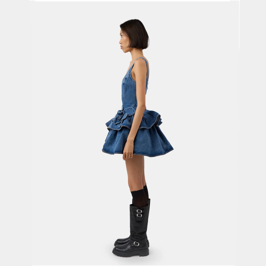 AKNVAS - The Devyn Saxe dress - Denim