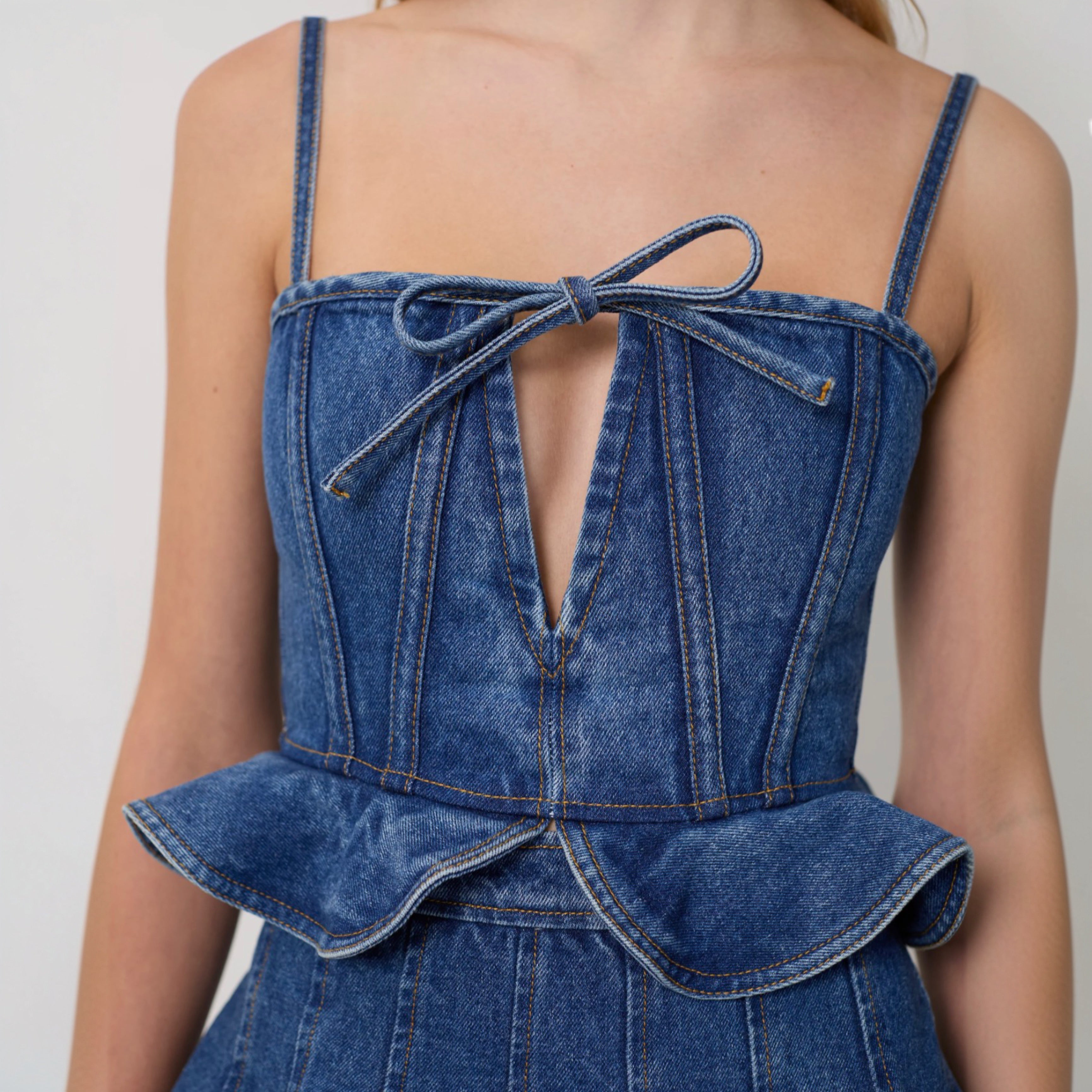 Aknvas- The Carmi Top - Denim