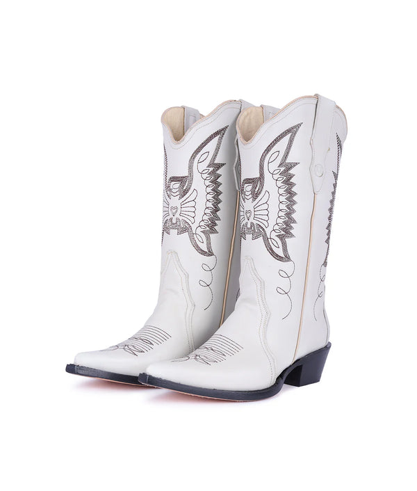 Jornada Boots Off-White – Montserrat Messeguer