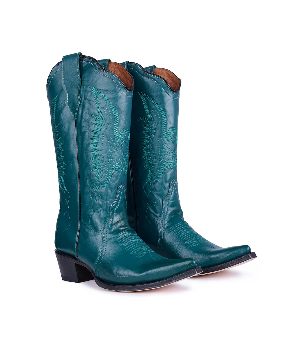 Jornada Green Cowboy Boots