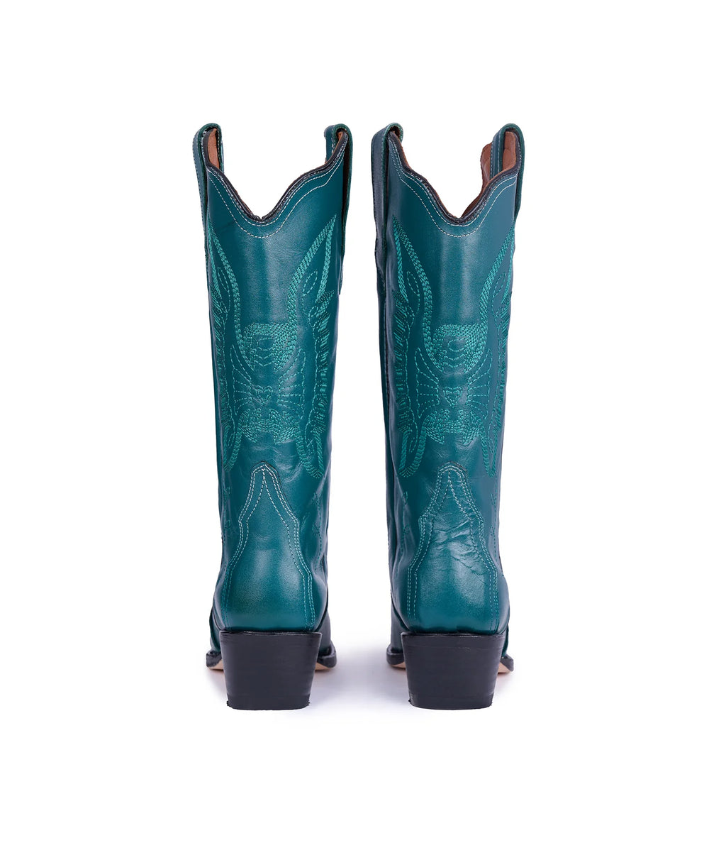 Jornada Green Cowboy Boots