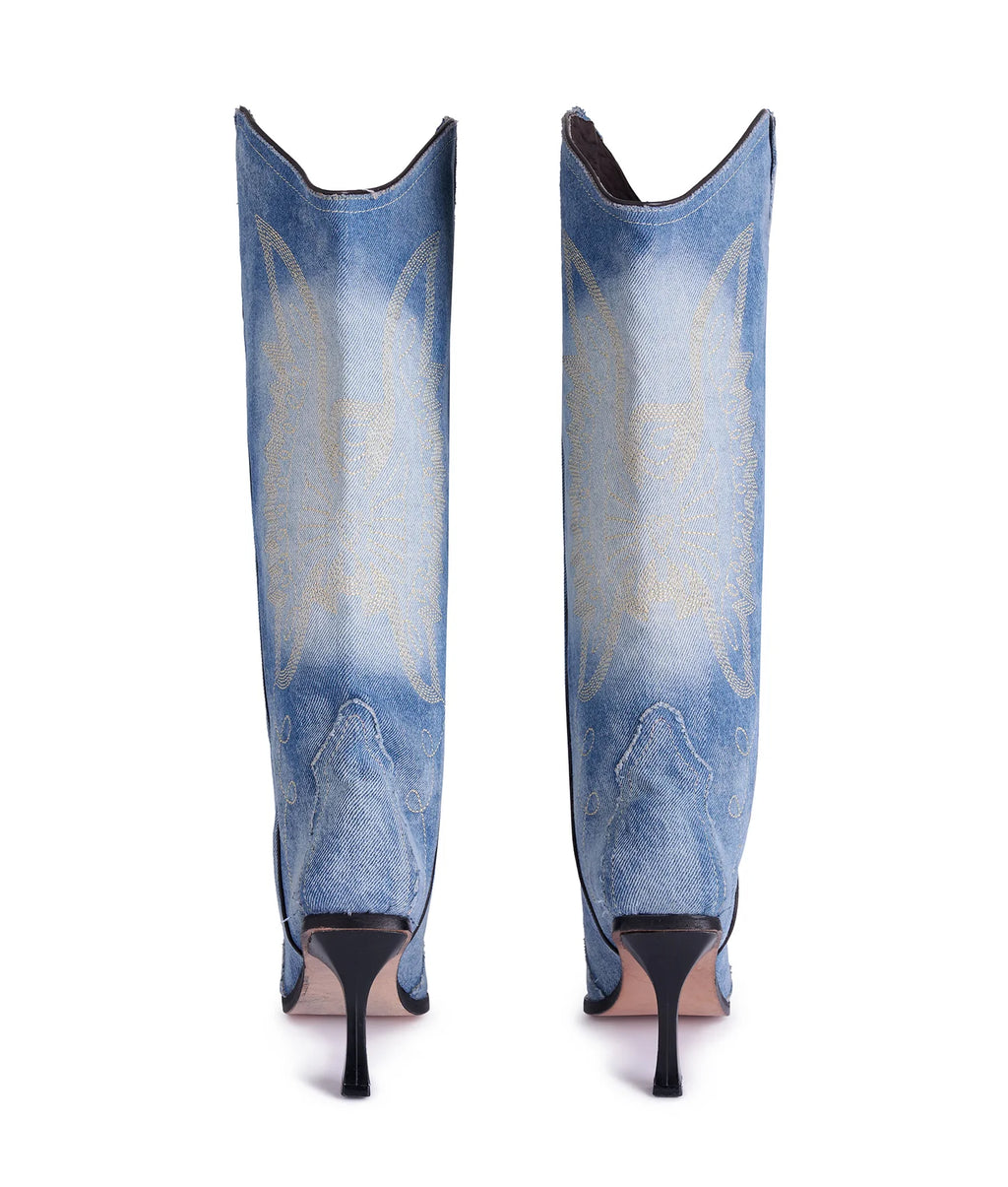 Jornada Stiletto Denim Boots
