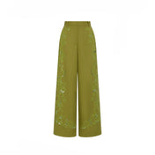 Antipodean - Oasis Relaxed Tailored Pants - Citron