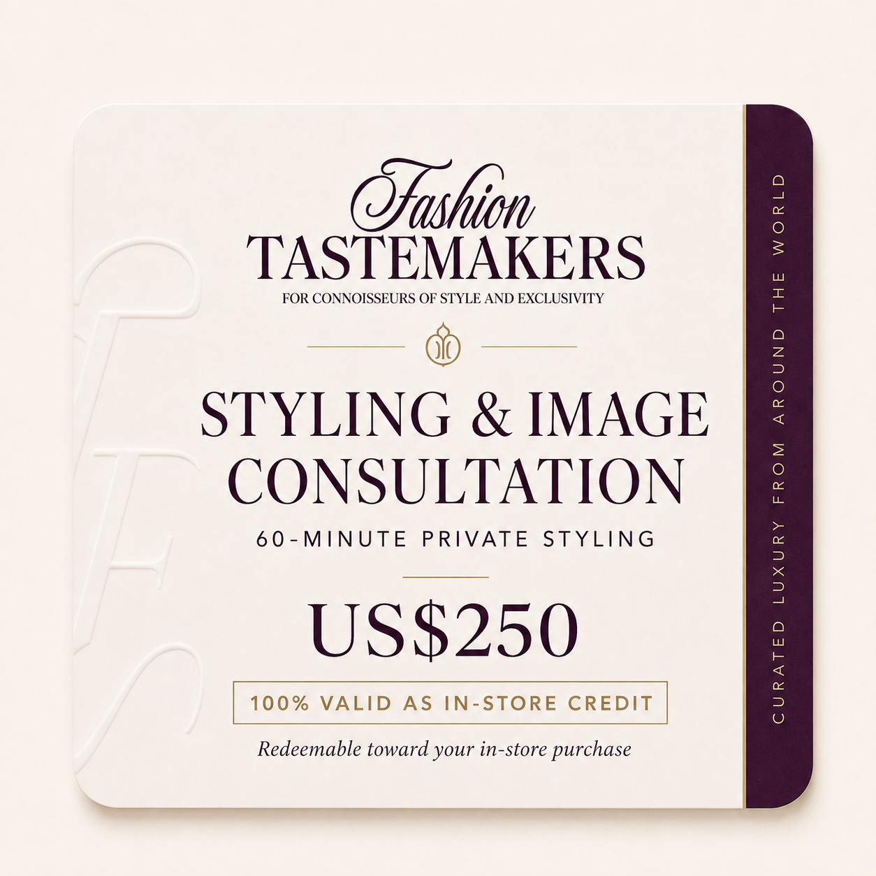 Styling & Image Consultation