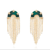 Miranda Fringe Malachite