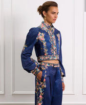 Verdant Scarlet Bomber Jacket – Aqua Blú Australia