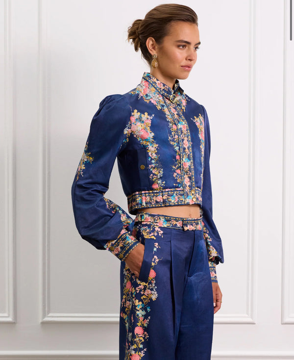 Verdant Scarlet Bomber Jacket – Aqua Blú Australia
