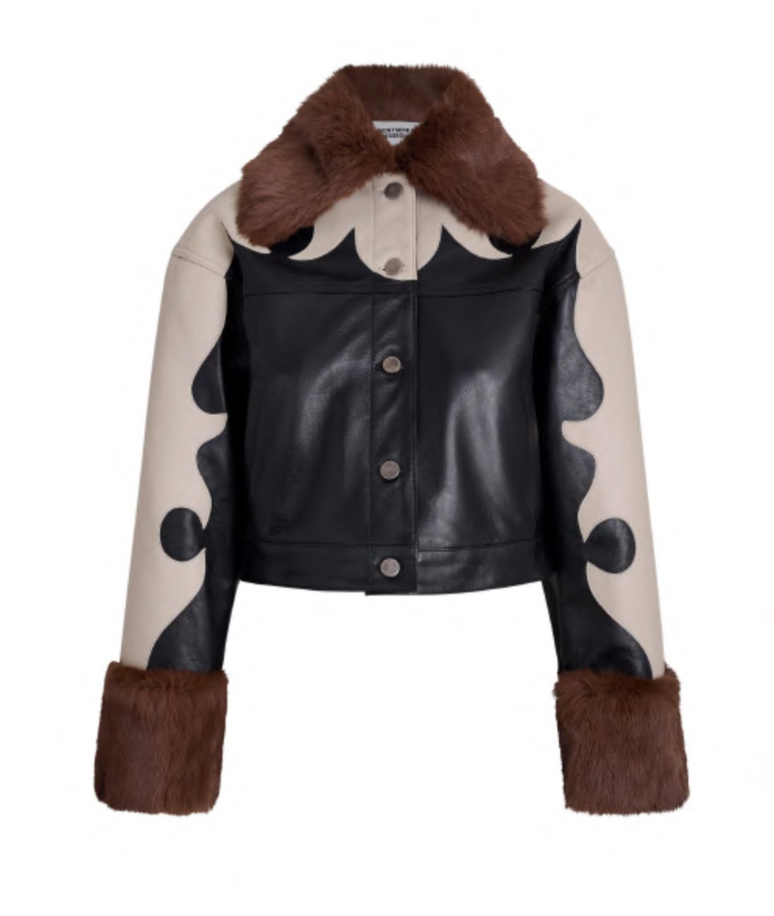 Forastera Jacket Bone/Brown – Montserrat Messeguer