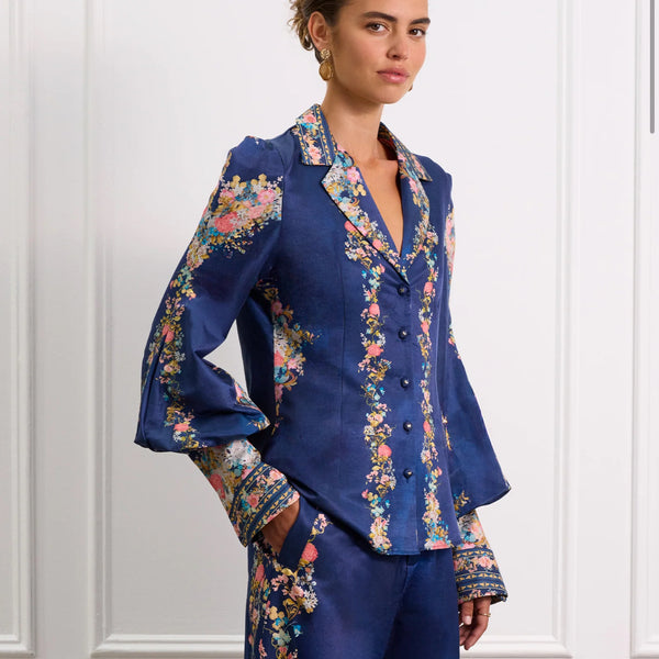 Verdant Rylie Blouse – Aqua Blú Australia
