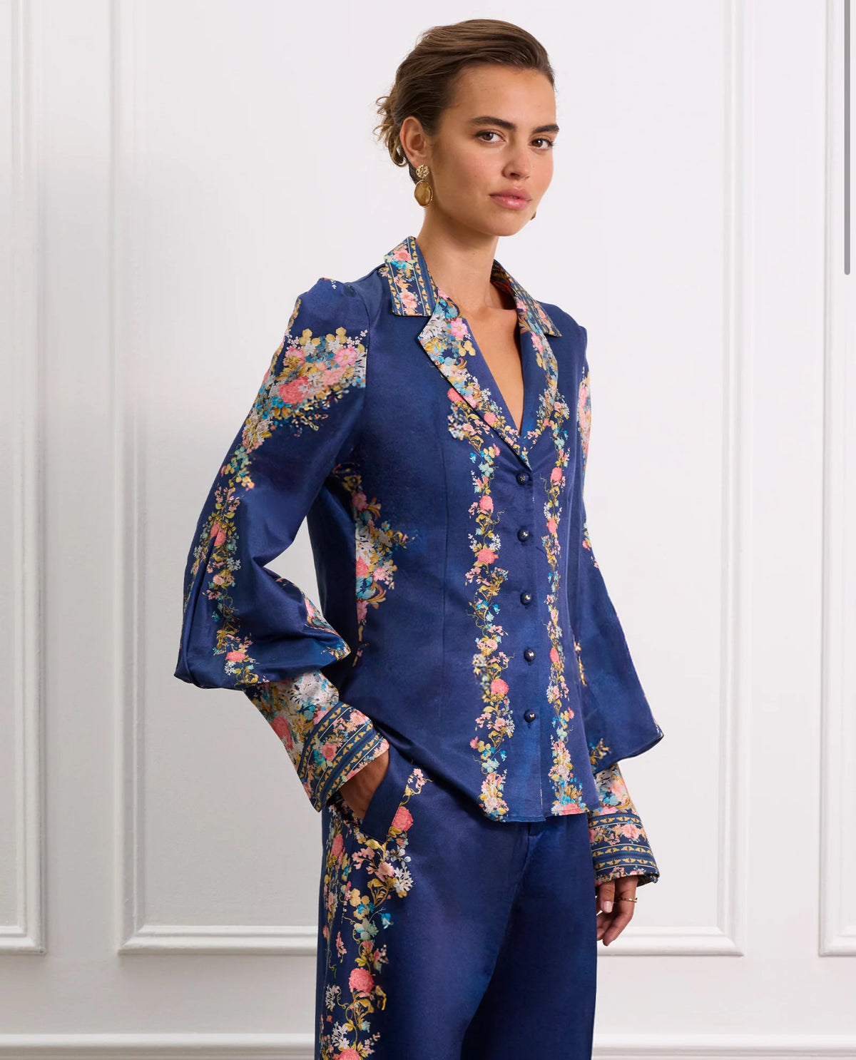 Verdant Rylie Blouse – Aqua Blú Australia