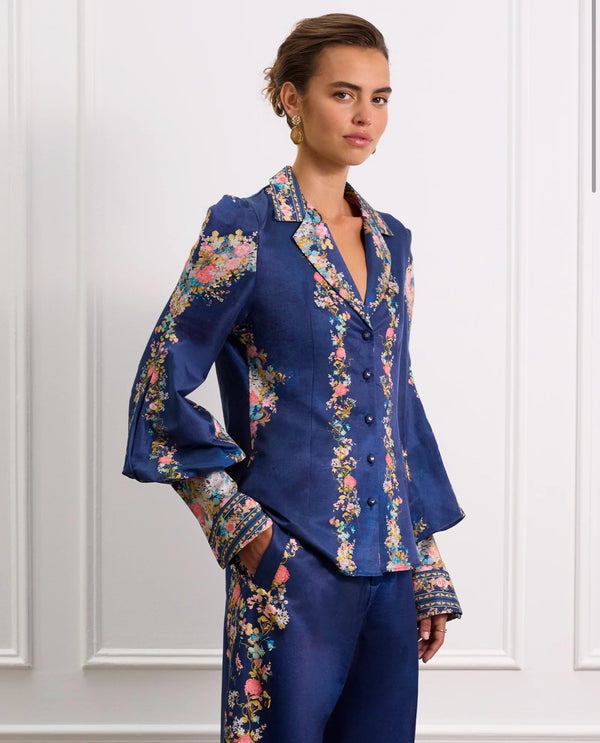 Verdant Rylie Blouse – Aqua Blú Australia