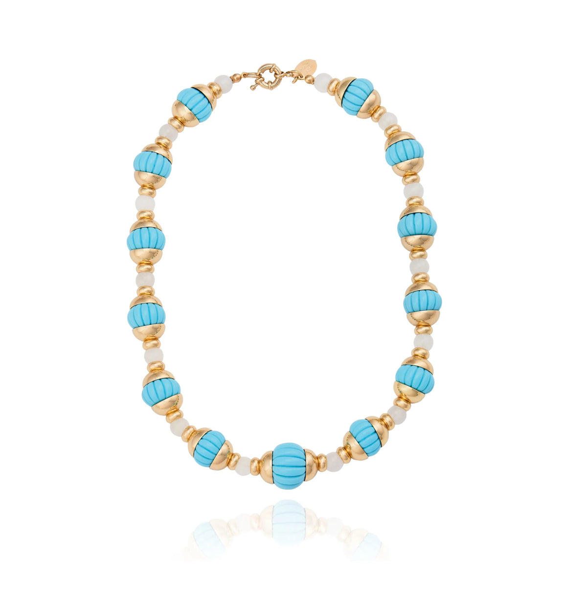 Duomo Bicolor Necklace Turquoise