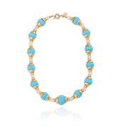 Duomo Bicolor Necklace Turquoise