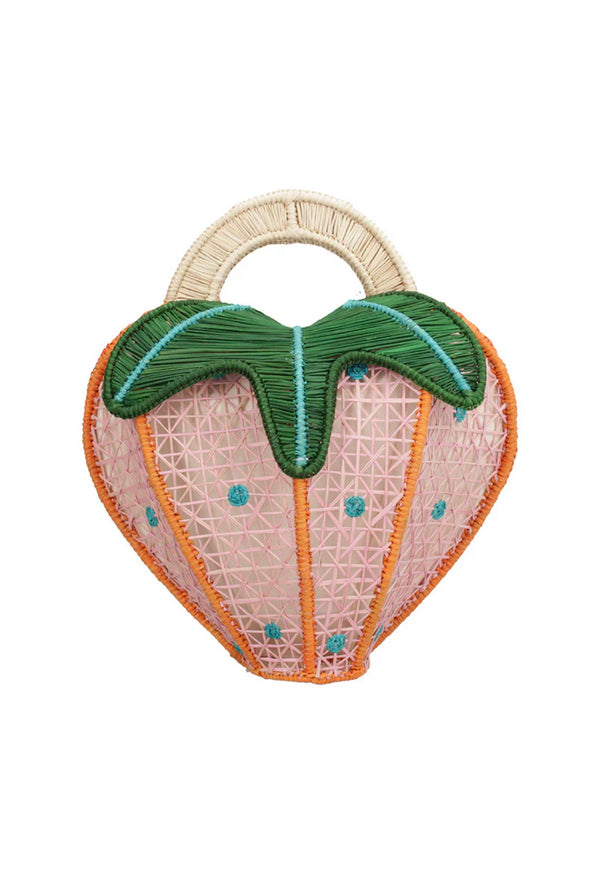 MERCEDES SALAZAR Juicy Handbag in Green Pink & Orange