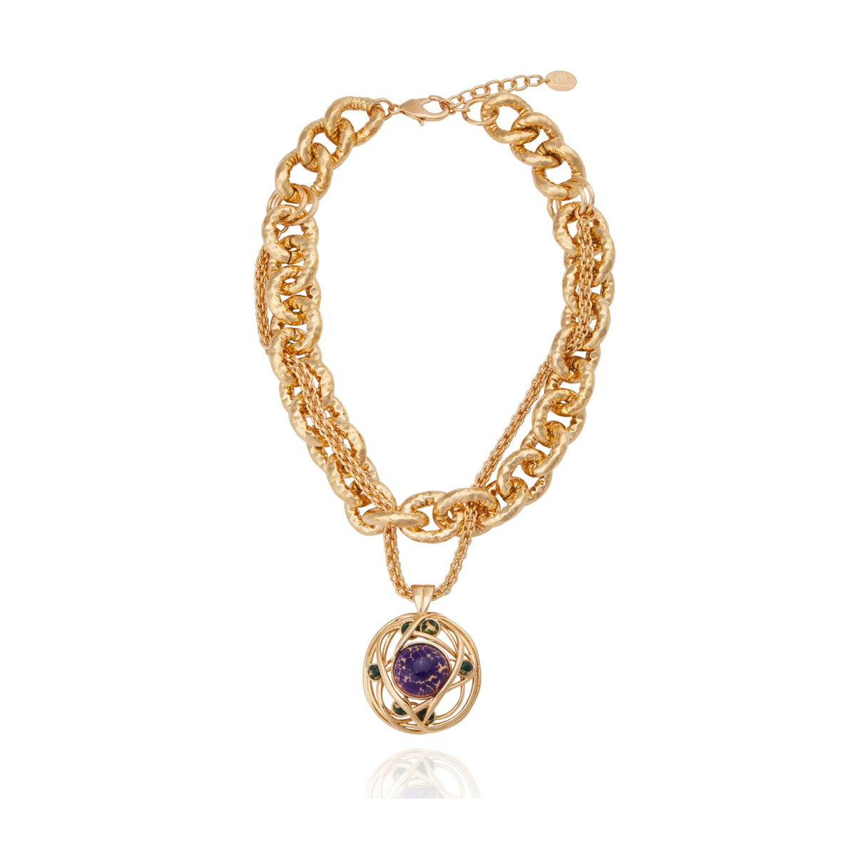 Galeria Pendant Necklace Amethyst