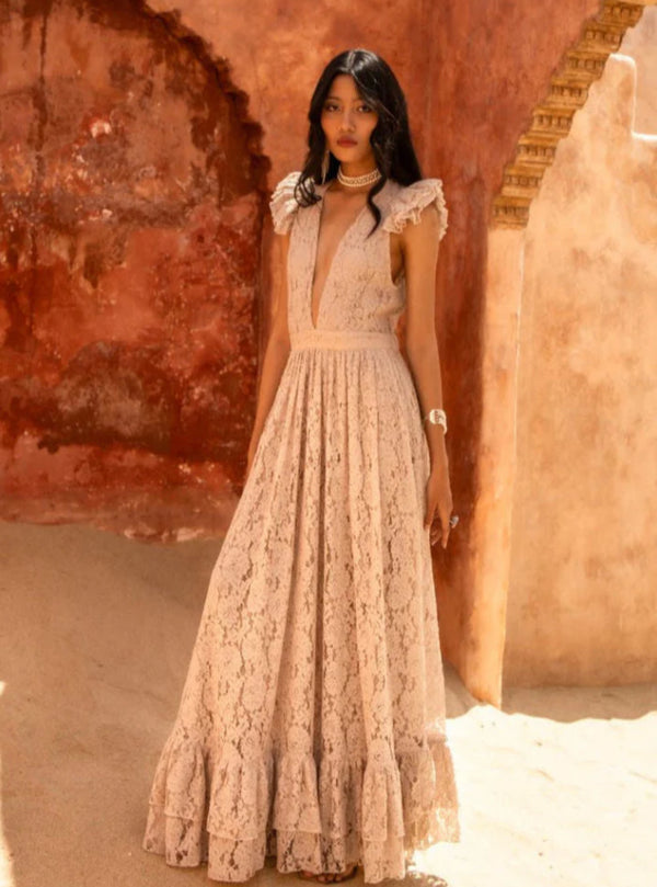 Mónica Maxi Dress – Erika Peña