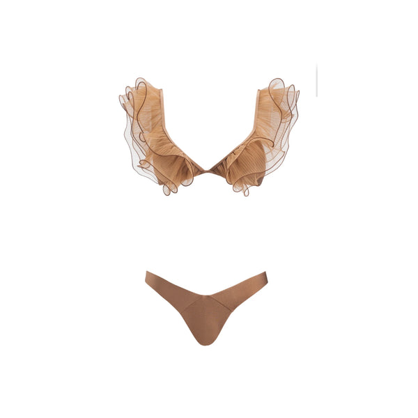 ISABEL BEACHWEAR ISABEL BIKINI COCONUT BROWN