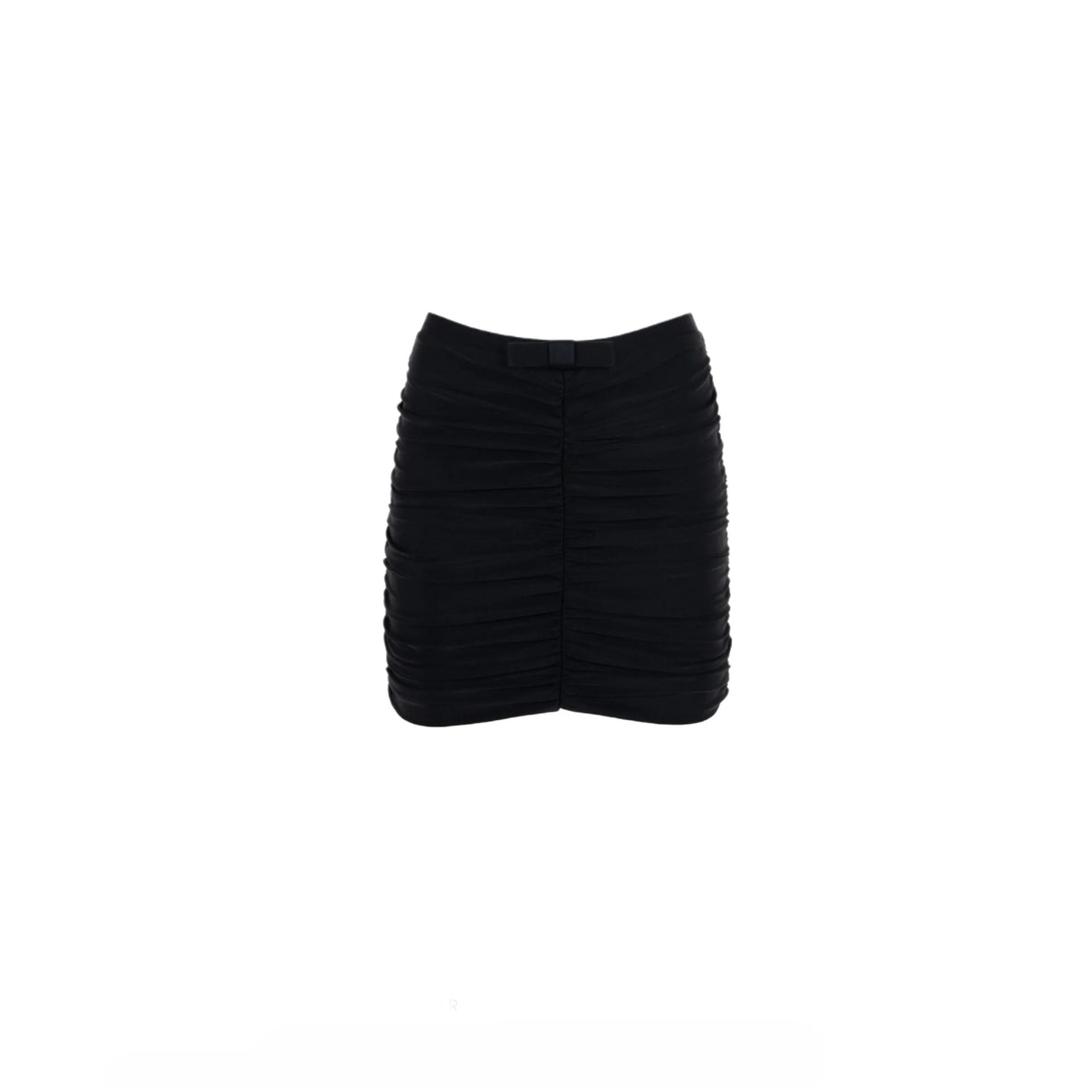 ISABEL BEACHWEAR MINI SKIRT VANILLA BLACK