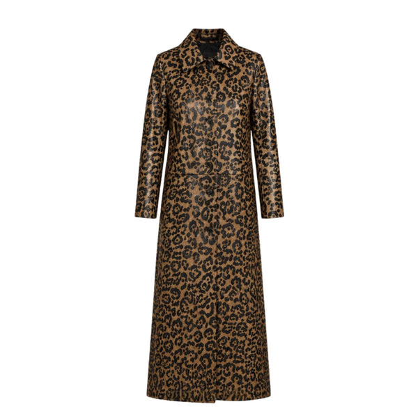 ZUT The Commodore Coat / Jacket | Convertible Leopard Print Coat