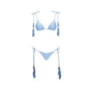 ISABEL BEACHWEAR PLUMAGE BIKINI ZAPPHIRE