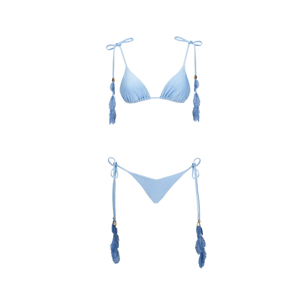 ISABEL BEACHWEAR PLUMAGE BIKINI ZAPPHIRE