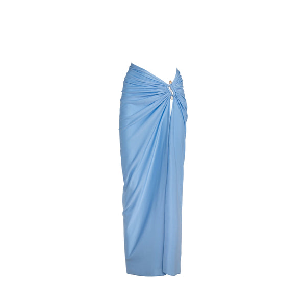 ISABEL BEACHWEAR BAMBOO MIDI RING ZAPPHIRE