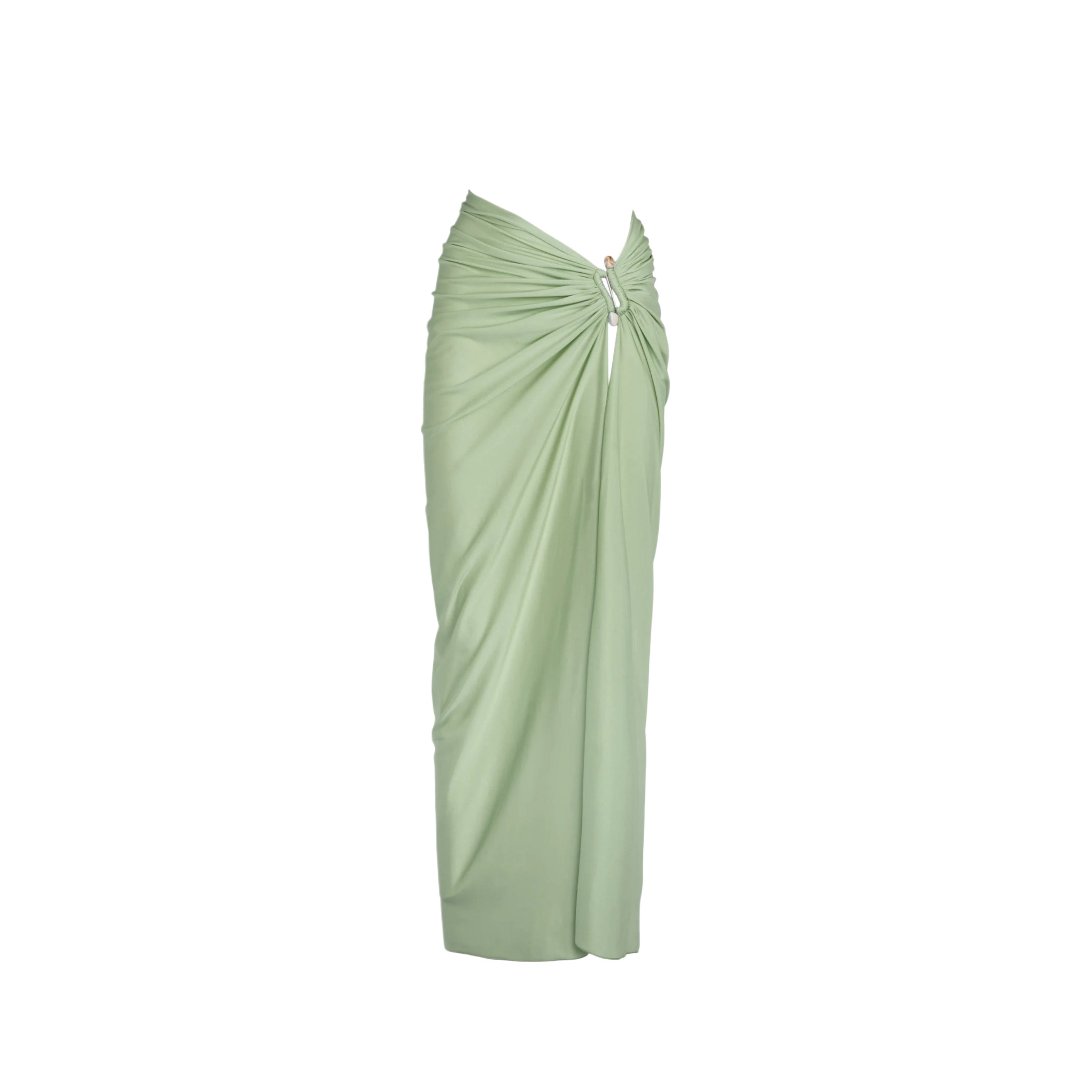 ISABEL BEACHWEAR BAMBOO MIDI RING PISTACHE
