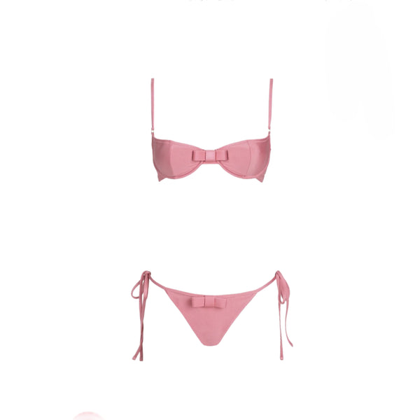 ISABEL BEACHWEAR DIAMOND BIKINI PINK