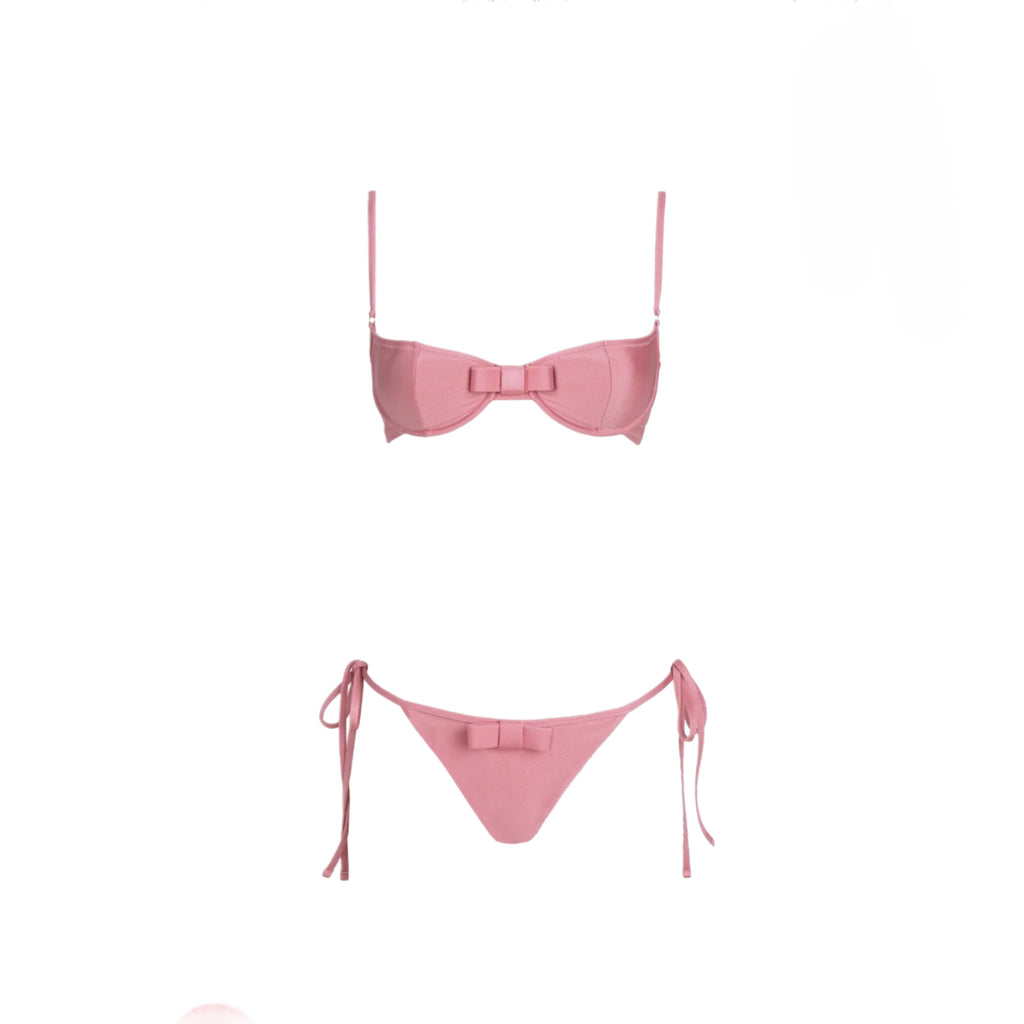 ISABEL BEACHWEAR DIAMOND BIKINI PINK
