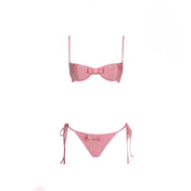ISABEL BEACHWEAR DIAMOND BIKINI PINK