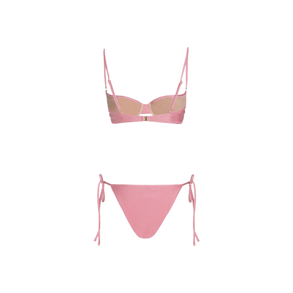ISABEL BEACHWEAR DIAMOND BIKINI PINK