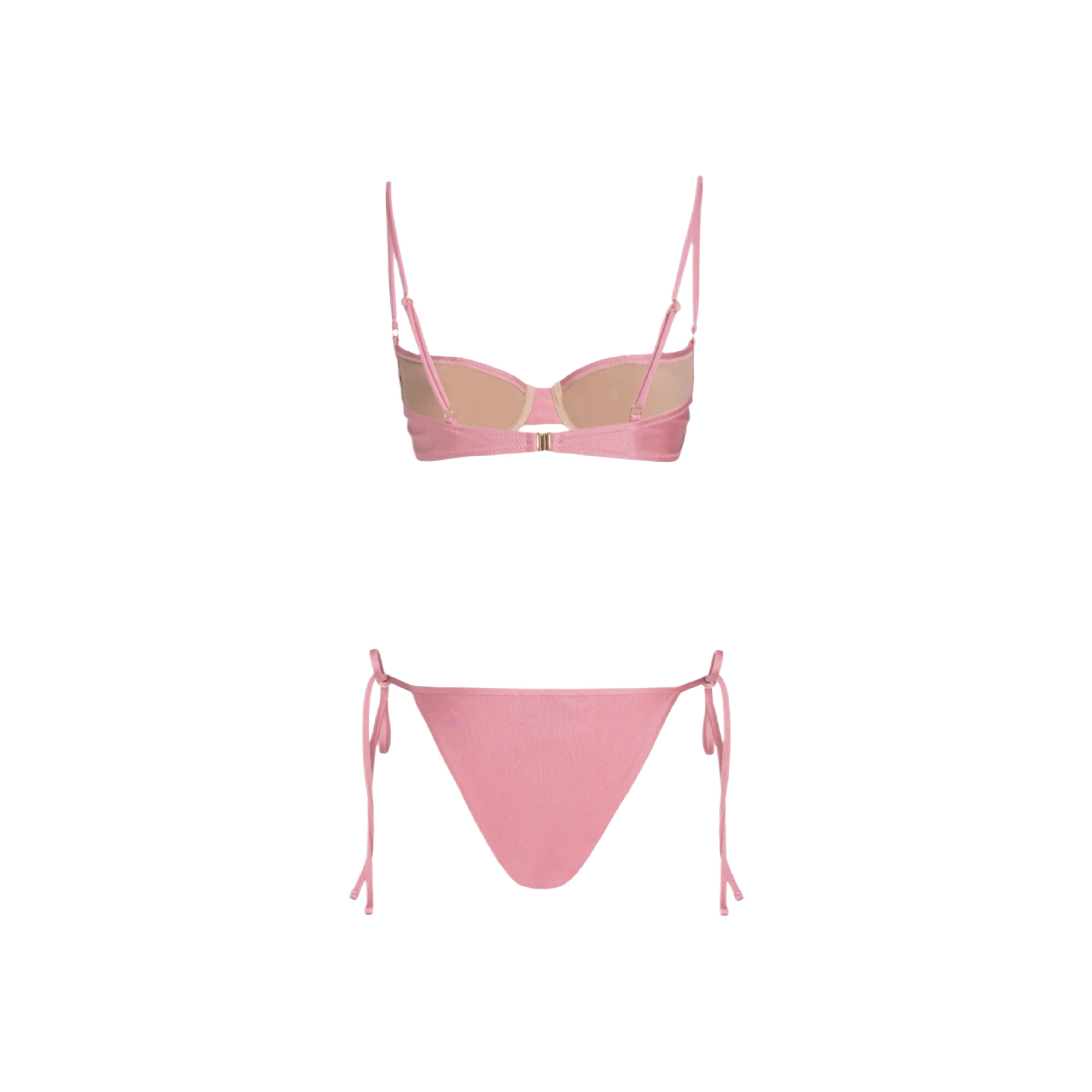ISABEL BEACHWEAR DIAMOND BIKINI PINK