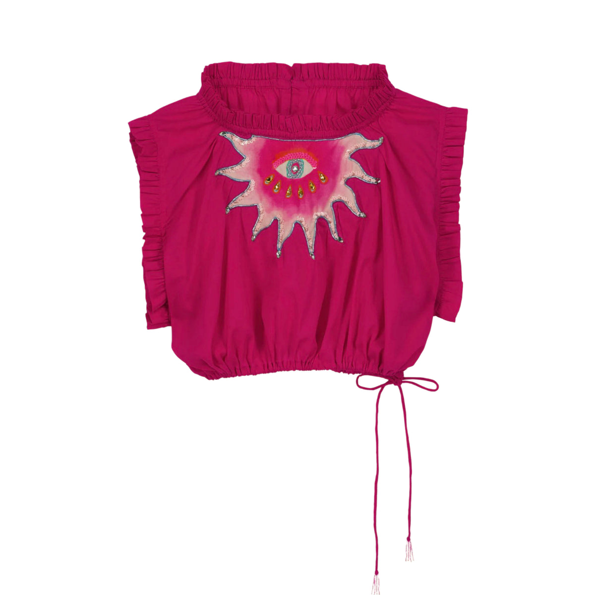 Celestial Pink Crop Top – Victoria Leivissa
