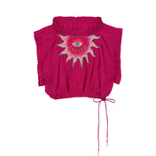 Celestial Pink Crop Top – Victoria Leivissa